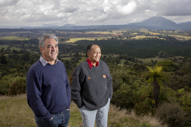 JohnHuraJohn Mariu Tuatahi directors John Hura and John Mariu.