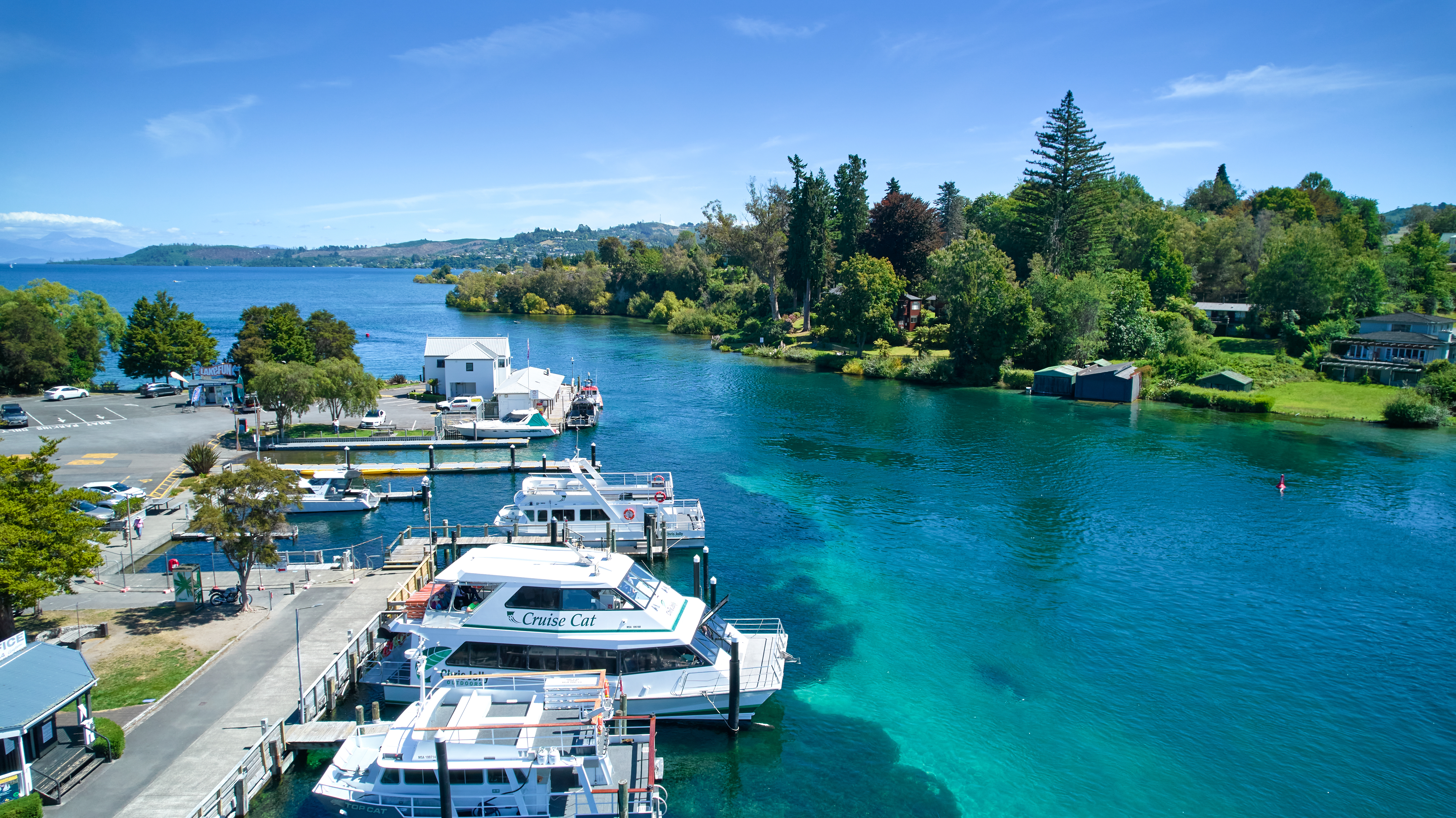Image of Marina with boats docked
